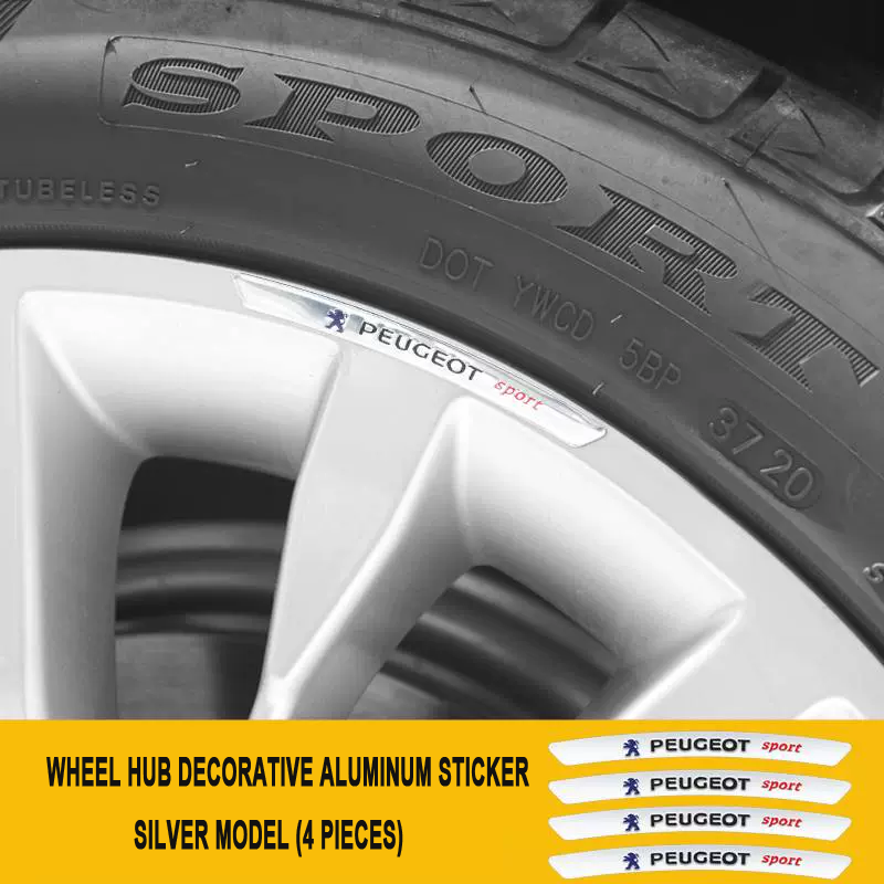 Promoție ✨Reducere 50% ✨Autocolant 3D cu personalitate pentru jantă metalică (4 buc.)