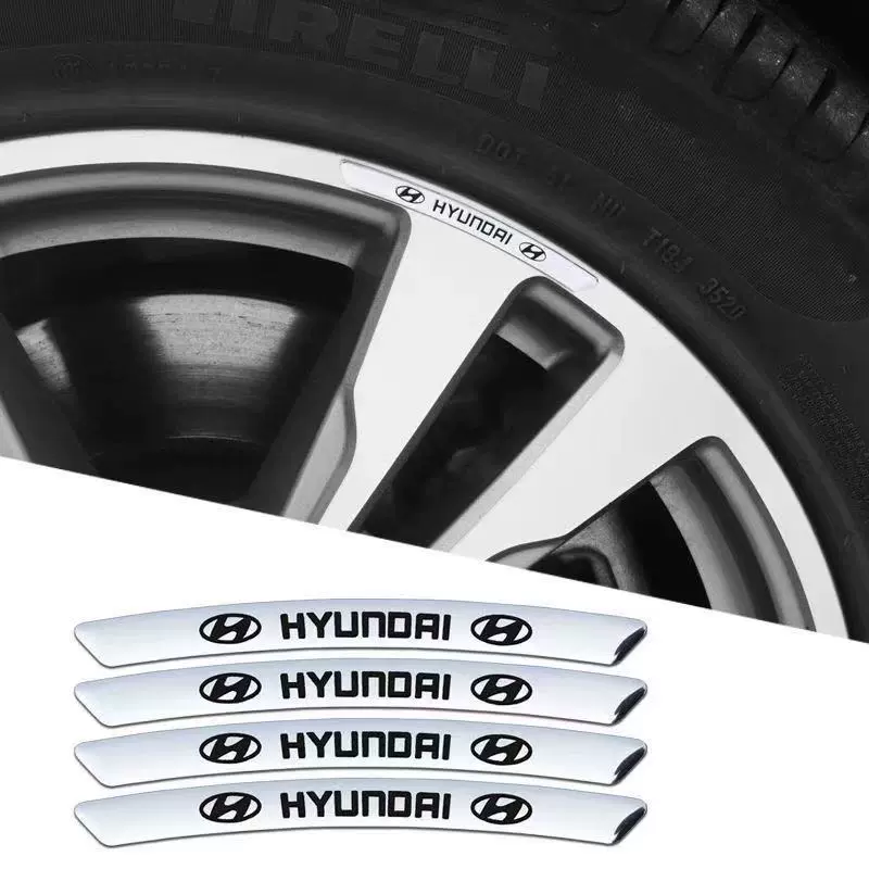 Promoție ✨Reducere 50% ✨Autocolant 3D cu personalitate pentru jantă metalică (4 buc.)