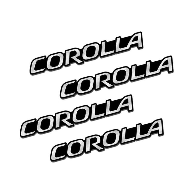 Promoție excelentă ✨Reducere 50% ✨Autocolante decorative 3D cu logo auto creativ 🎉4 buc.🎉