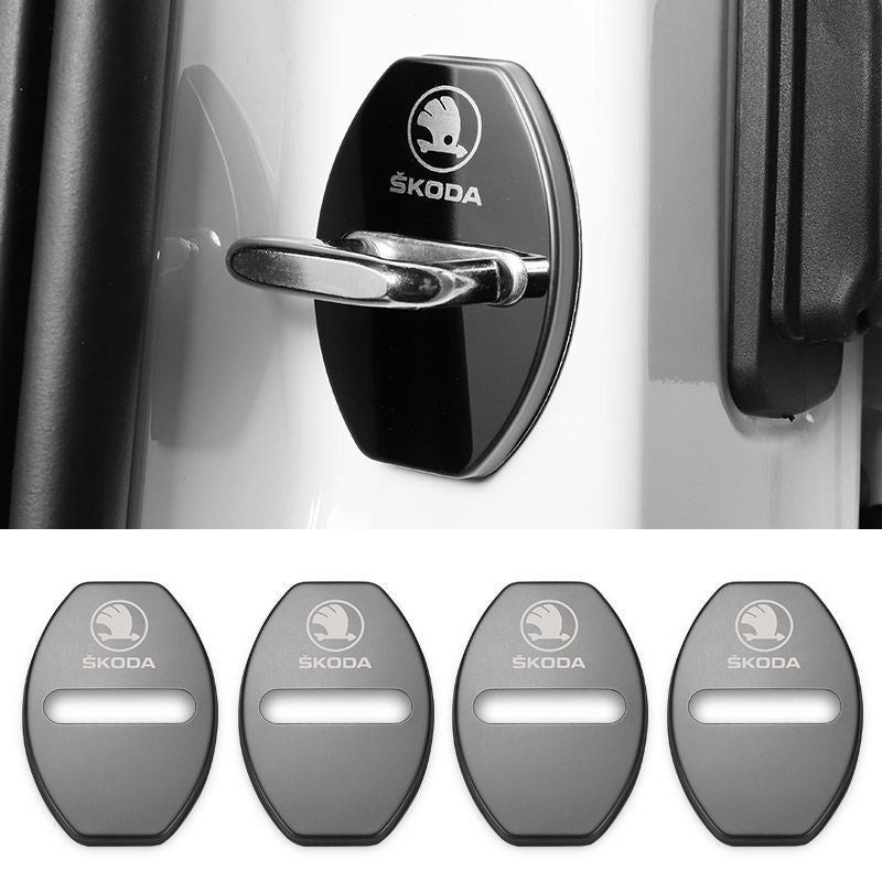Promoție ✨50% reducere ✨Capac protector anticoroziv pentru încuietoarea ușii auto din oțel inoxidabil 🔥4 buc 🔥
