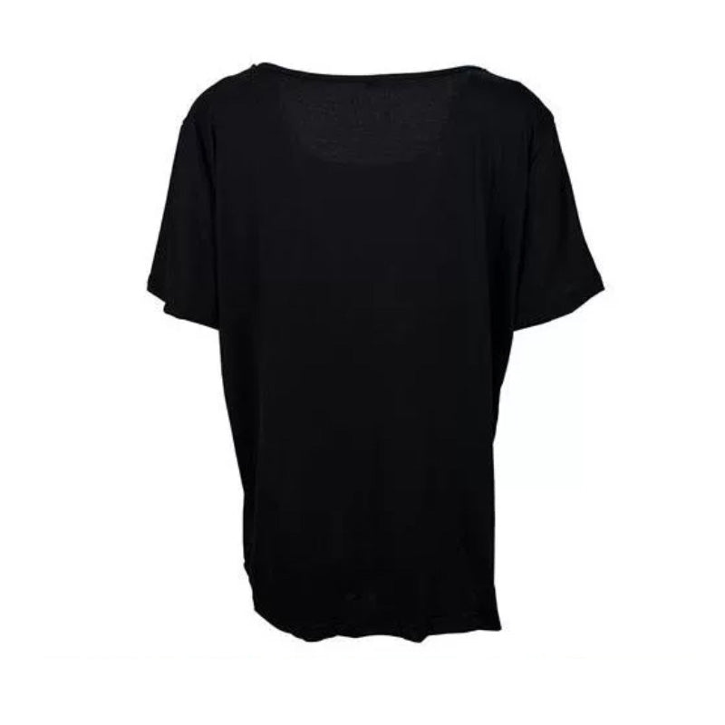 🎁Tricou monocolor cu mânecă scurtă și guler pătrat