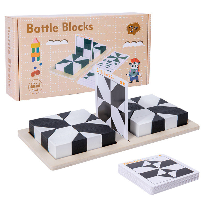 ✨Puzzle blocuri ascunse 💞 Joc de societate interactiv părinte-copil