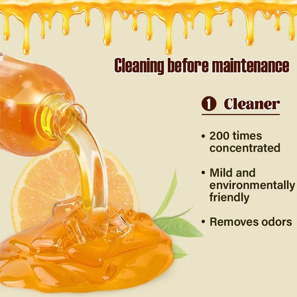 🔥Ingrediente de familie🔥Ceară naturală de albine și ulei de portocale, produs de îngrijire a lemnului
