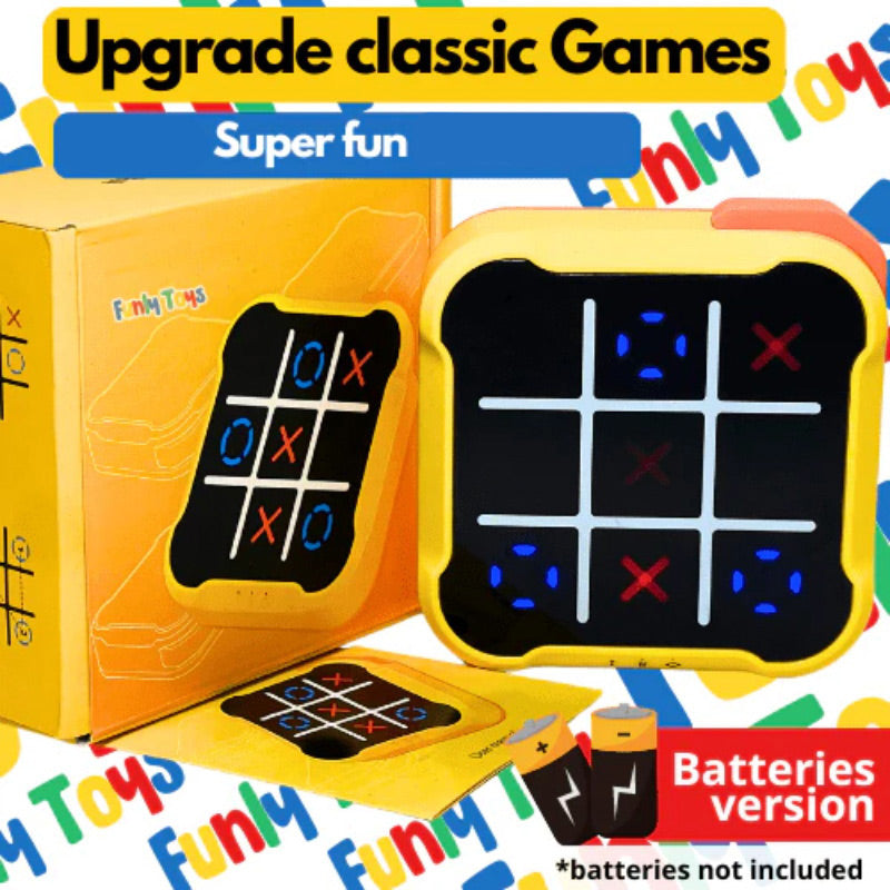 🎁 Promoție - Joc de puzzle portabil Tic Tac Toe
