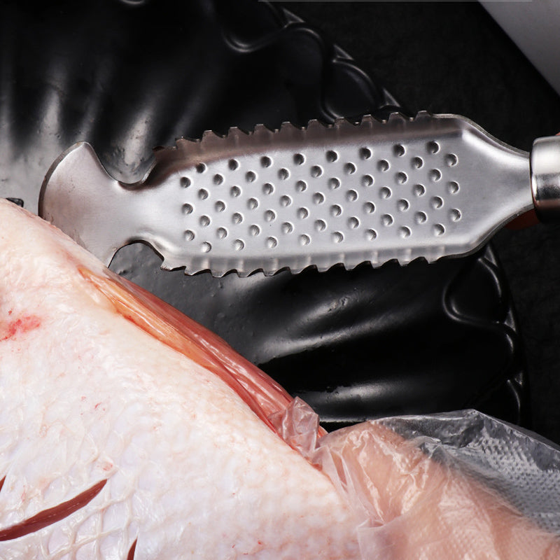 🐟Decapant de solzi de pește din oțel inoxidabil