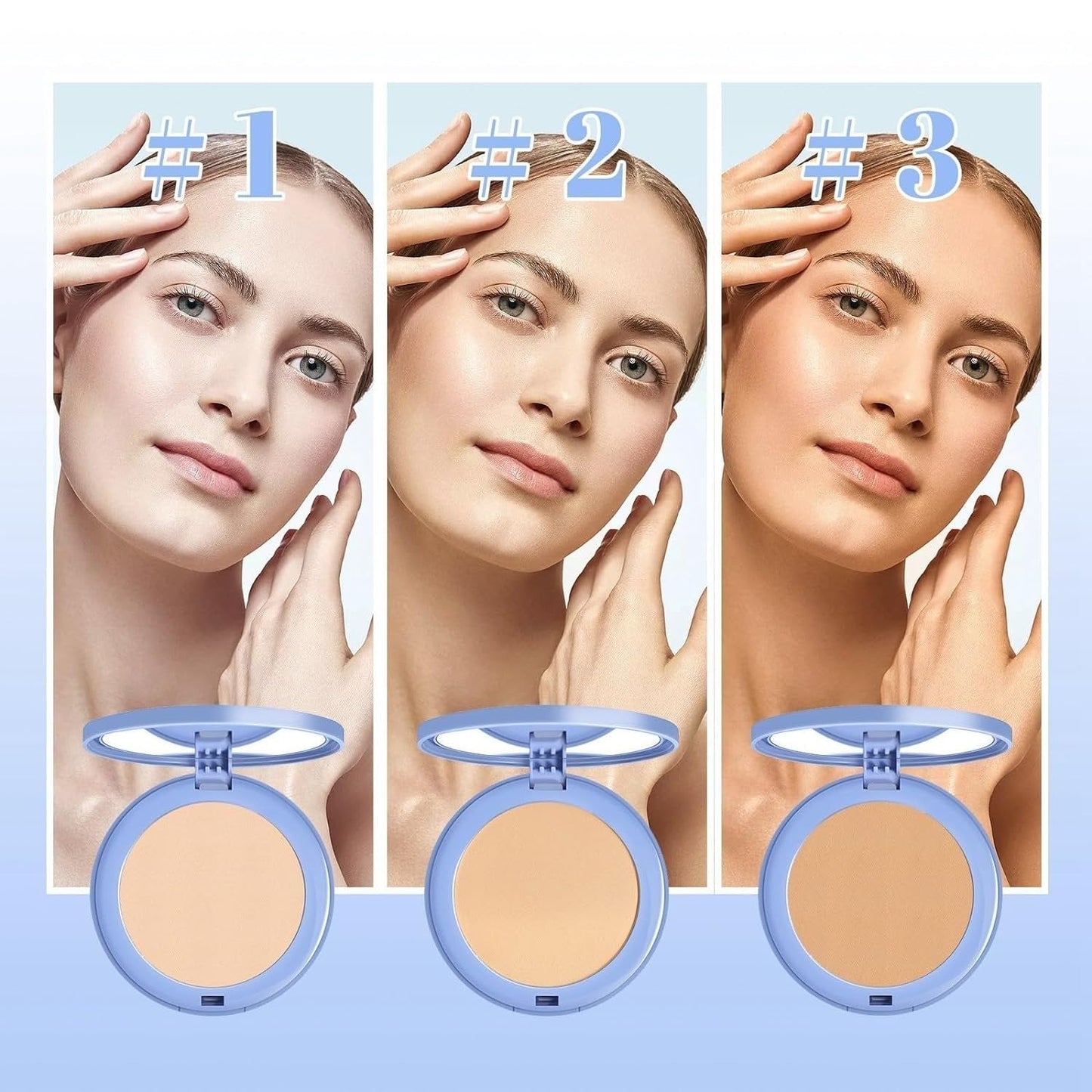 💥Pudră compactă Matte Perfection