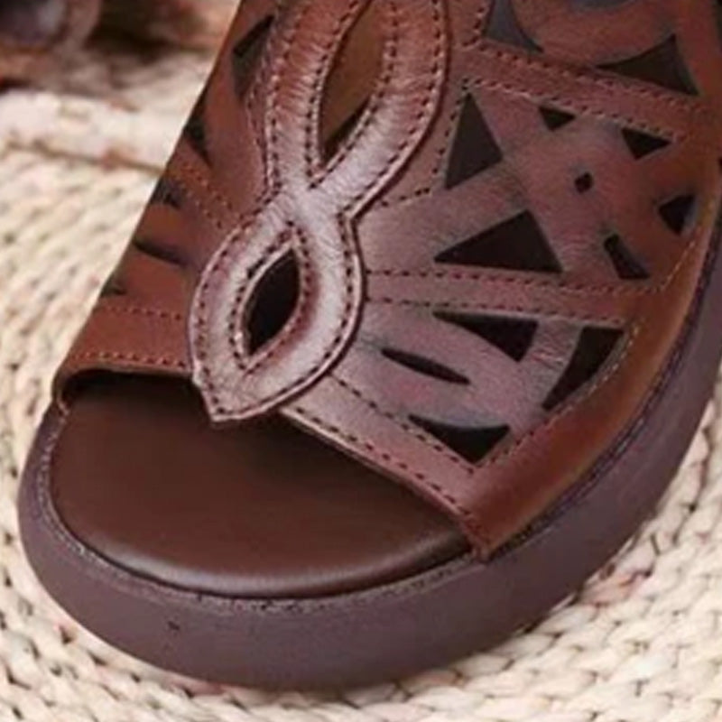 Sandale retro ușoare și casual pentru femei