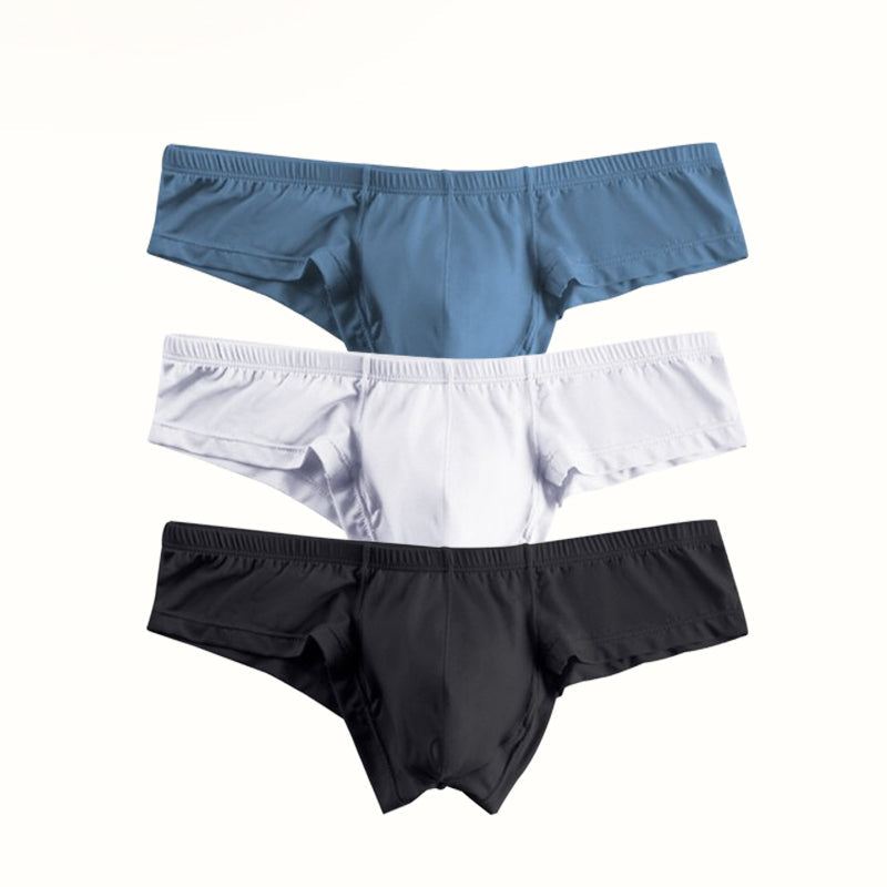 🩲 Pantaloni respirabili pentru bărbați, într-o culoare uni, cu talie joasă