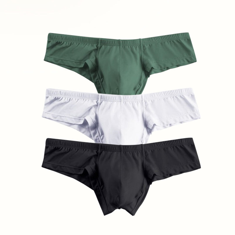 🩲 Pantaloni respirabili pentru bărbați, într-o culoare uni, cu talie joasă