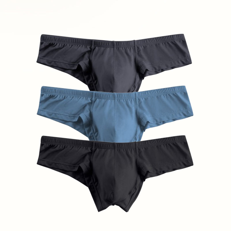 🩲 Pantaloni respirabili pentru bărbați, într-o culoare uni, cu talie joasă