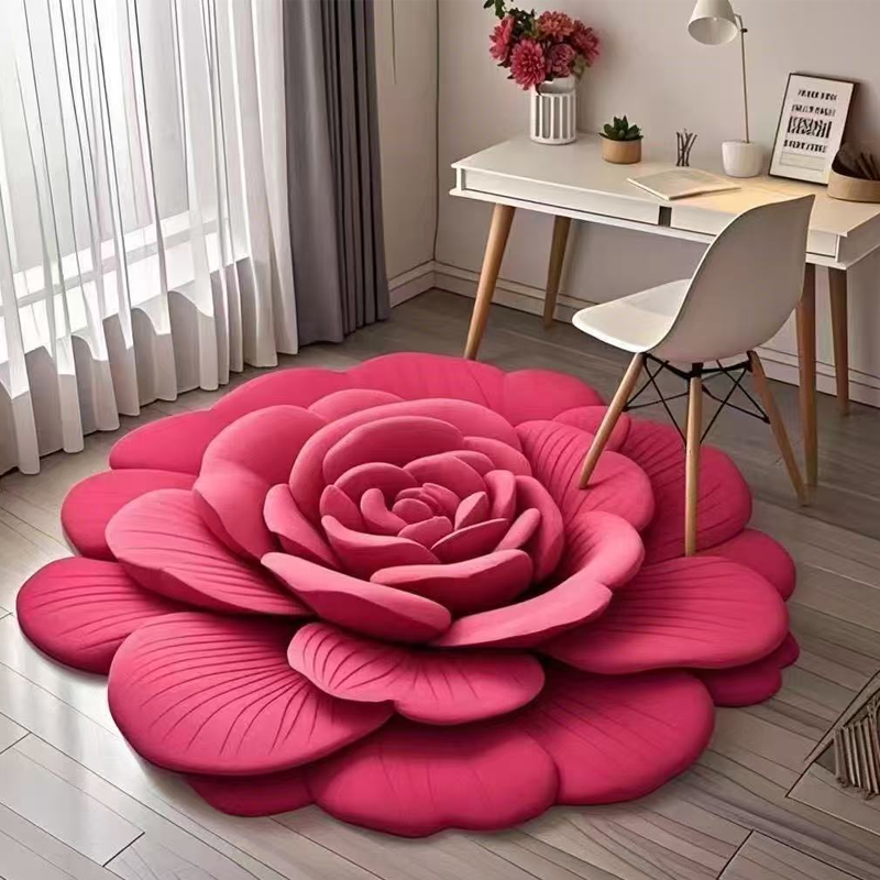 🔥 Promoție 🌺 Covorașă din pământ de diatomee din pluș floral