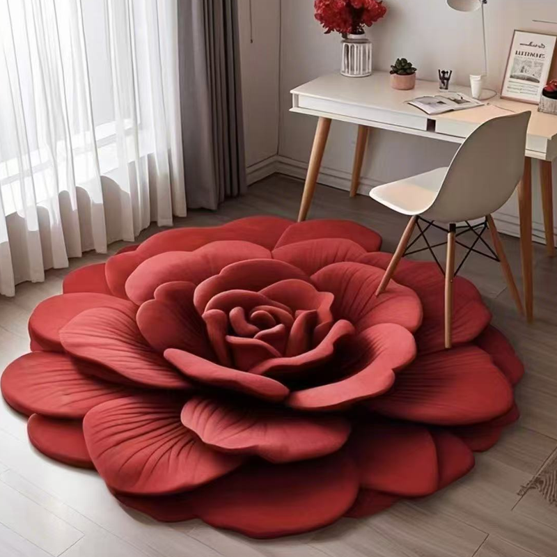 🔥 Promoție 🌺 Covorașă din pământ de diatomee din pluș floral