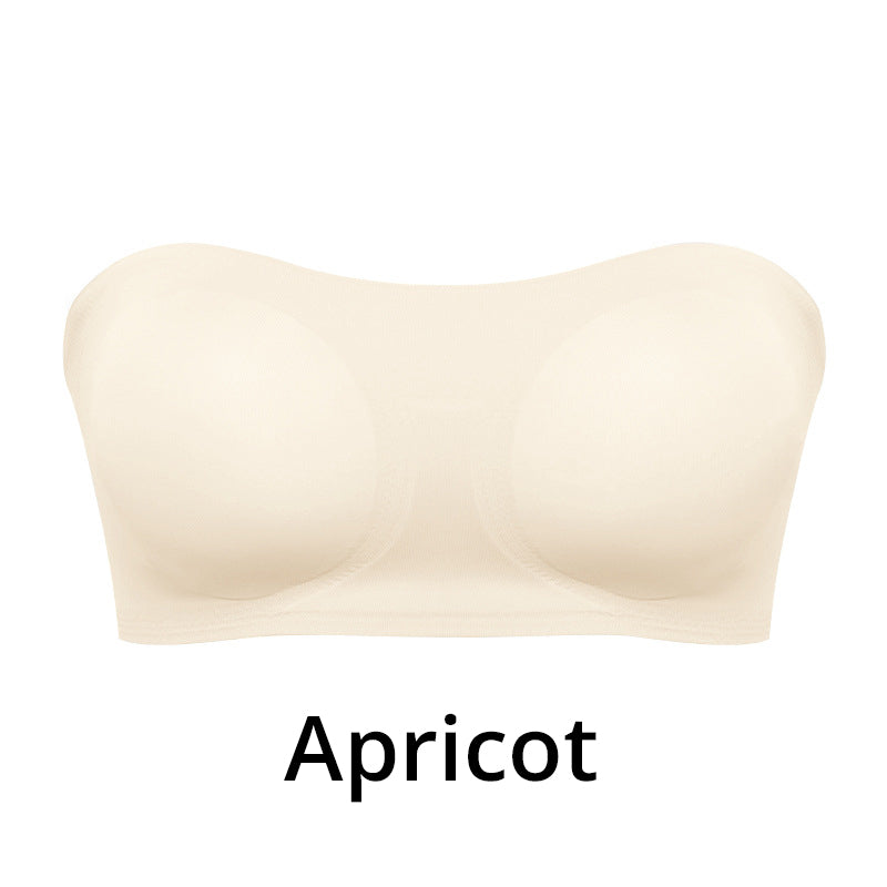🔥👙Sutien fără bretele pentru femei, antiderapant, cu închizătoare laterală încrucișată