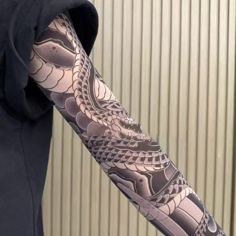 🔥Nouă tendință ❤️🔥 Mâneci de soare ultra-subțiri cu model de tatuaje