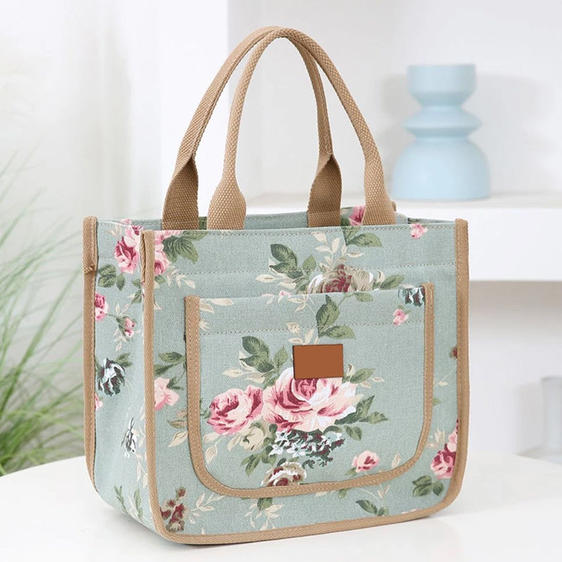 🌺Geantă de prânz cu imprimeu floral pentru femei
