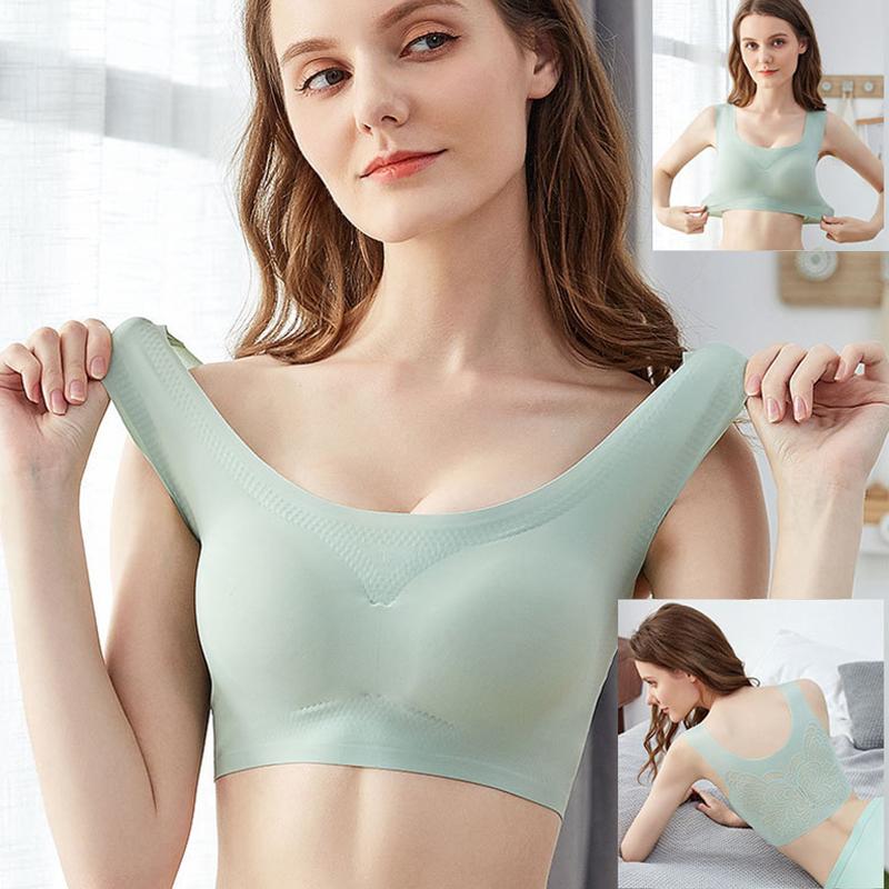 Ice Silk Comfort Plus Size Ultra-thin Bra(🔥Buy 3 Get 20% off and Free Shipping🔥)