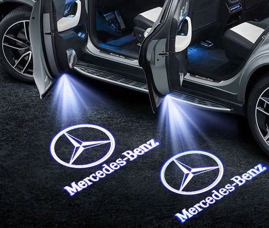 (4 bucăți)🔥Lampă de proiecție cu senzor automat pentru ușă auto