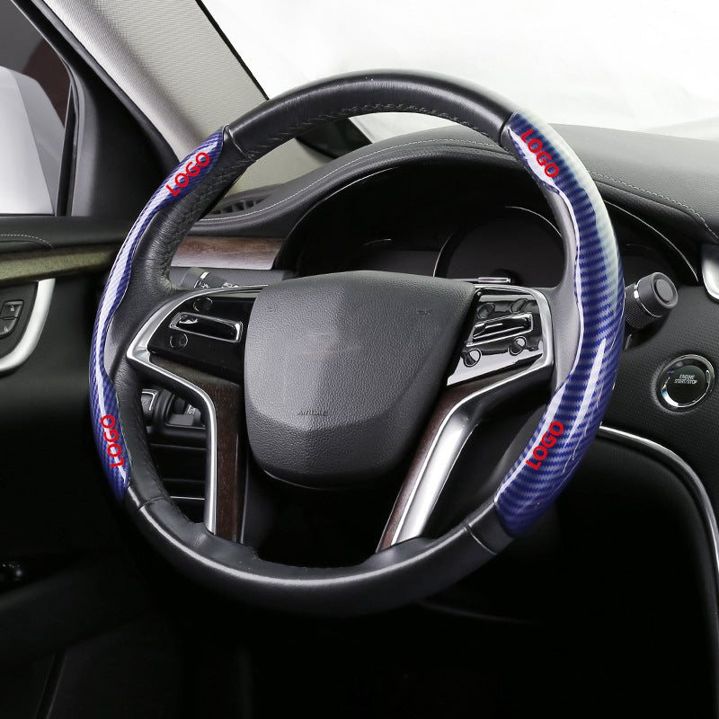 🔥Huse noi universale pentru volan din fibră de carbon (2 buc)❗Compatibile cu toate modelele