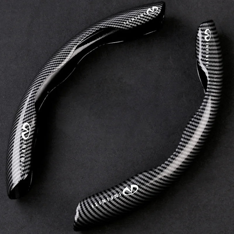 🔥Huse noi universale pentru volan din fibră de carbon (2 buc)❗Compatibile cu toate modelele
