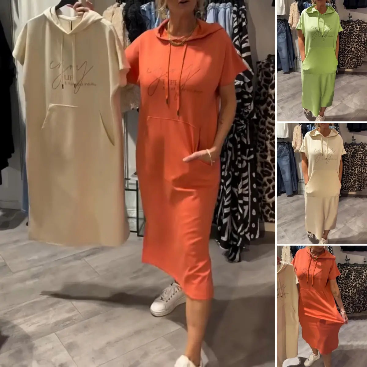 💥🔥👗[S-5XL] Hanorac de vară 2025, lejer, confortabil și respirabil, mărimi plus size