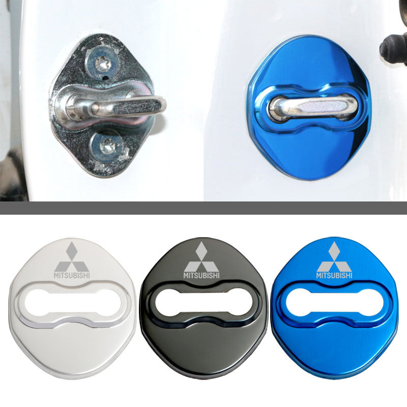 Promoție ✨50% reducere ✨Capac protector anticoroziv pentru încuietoarea ușii auto din oțel inoxidabil 🔥4 buc 🔥