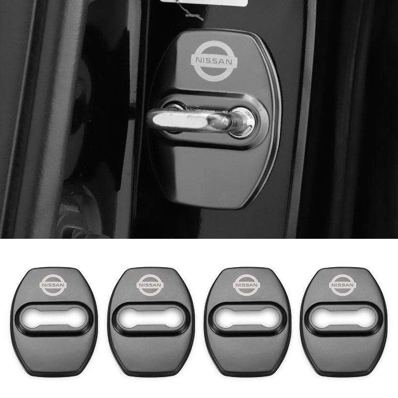 Promoție ✨50% reducere ✨Capac protector anticoroziv pentru încuietoarea ușii auto din oțel inoxidabil 🔥4 buc 🔥