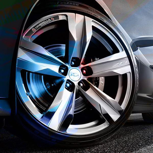 Promoție ✨Reducere 50% ✨Autocolant 3D cu personalitate pentru jantă metalică (4 buc.)