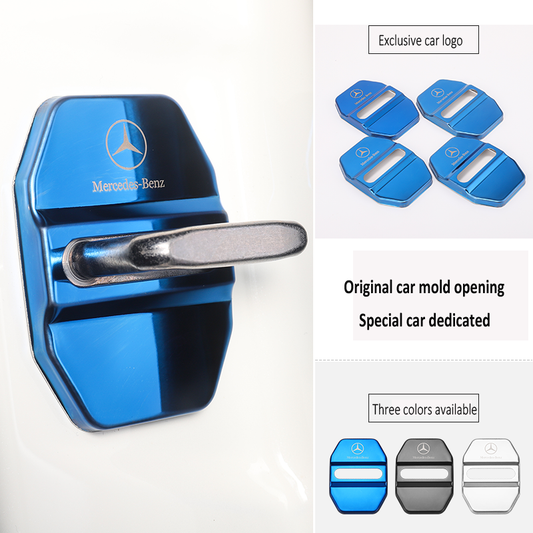 Promoție ✨50% reducere ✨Capac protector anticoroziv pentru încuietoarea ușii auto din oțel inoxidabil 🔥4 buc 🔥