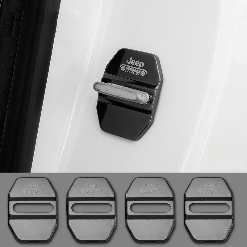 Promoție ✨50% reducere ✨Capac protector anticoroziv pentru încuietoarea ușii auto din oțel inoxidabil 🔥4 buc 🔥
