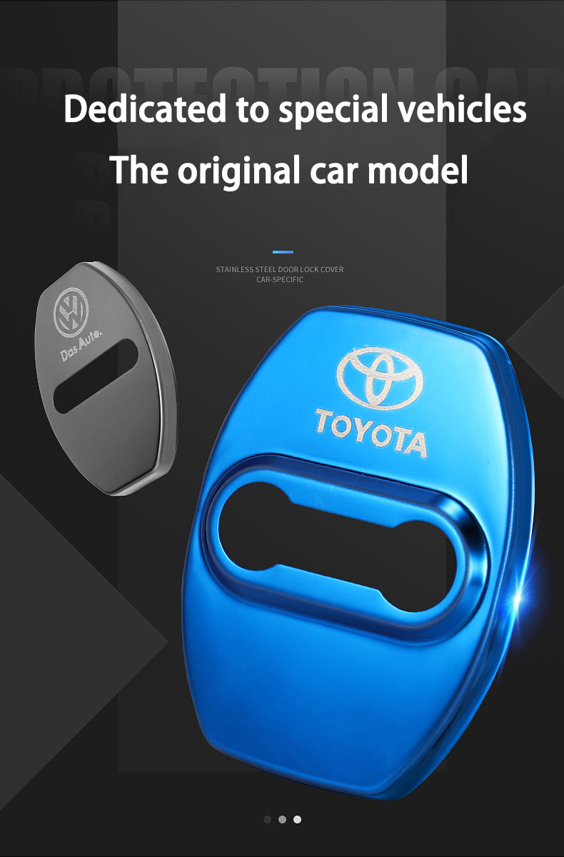 Promoție ✨50% reducere ✨Capac protector anticoroziv pentru încuietoarea ușii auto din oțel inoxidabil 🔥4 buc 🔥
