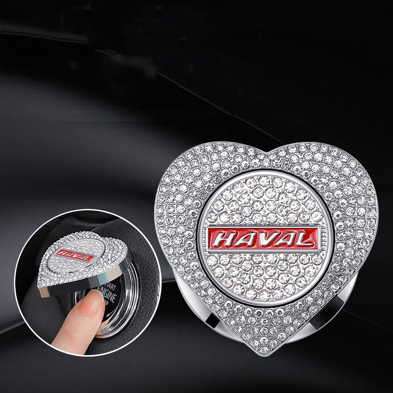 Promoție 2025🔥Carcasă de protecție cu pornire cu un singur buton, incrustată cu diamante
