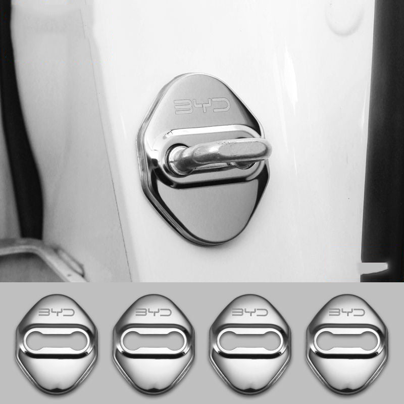 Promoție ✨50% reducere ✨Capac protector anticoroziv pentru încuietoarea ușii auto din oțel inoxidabil 🔥4 buc 🔥