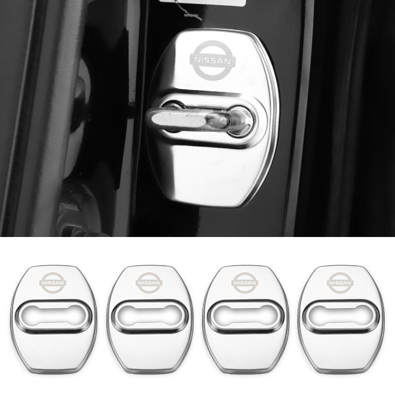 Promoție ✨50% reducere ✨Capac protector anticoroziv pentru încuietoarea ușii auto din oțel inoxidabil 🔥4 buc 🔥