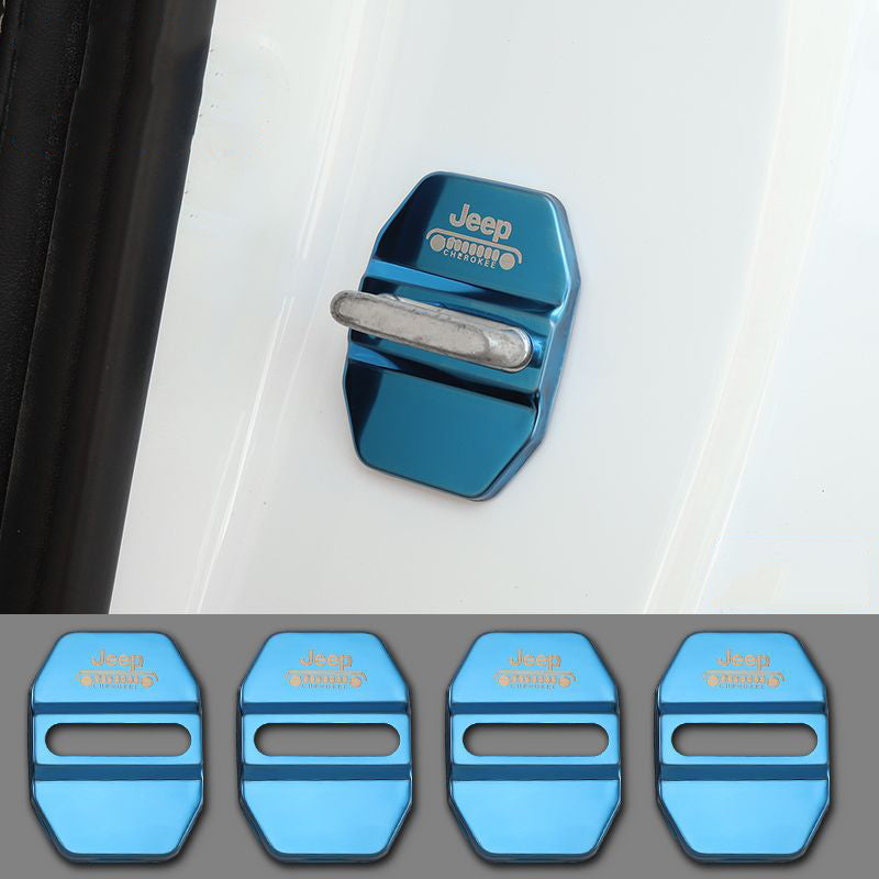 Promoție ✨50% reducere ✨Capac protector anticoroziv pentru încuietoarea ușii auto din oțel inoxidabil 🔥4 buc 🔥