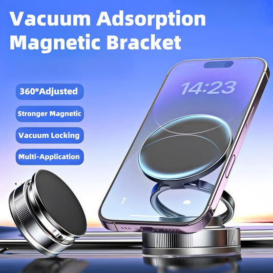 🔥Cumpără mai mult, economisește mai mult🔄Suport magnetic de telefon cu vid, reglabil la 360°📱🚗