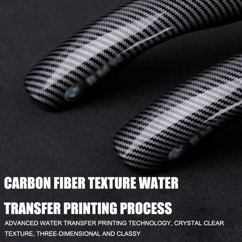 🔥Huse noi universale pentru volan din fibră de carbon (2 buc)❗Compatibile cu toate modelele