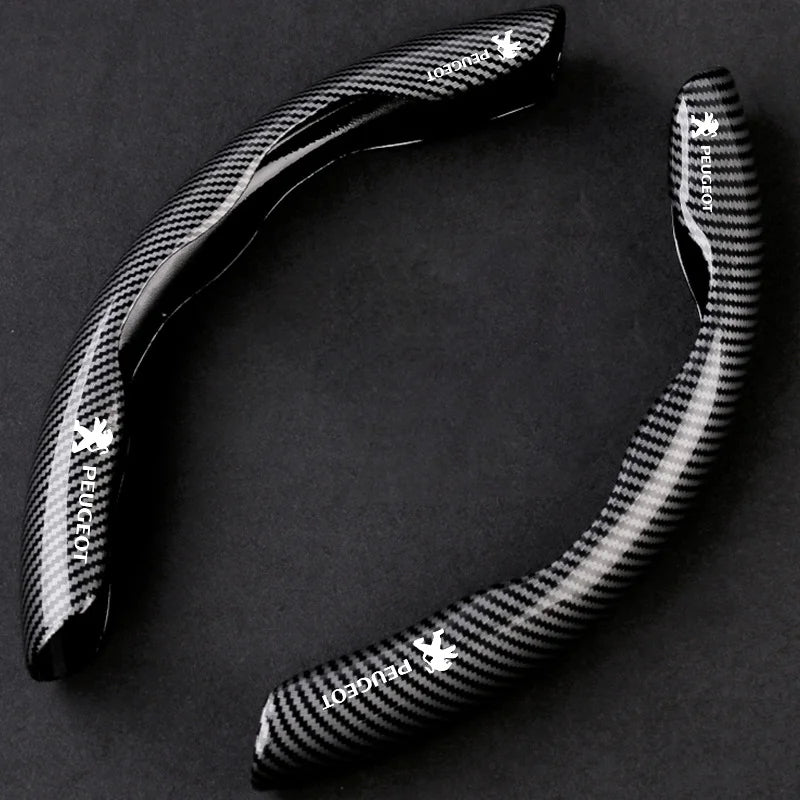 🔥Huse noi universale pentru volan din fibră de carbon (2 buc)❗Compatibile cu toate modelele