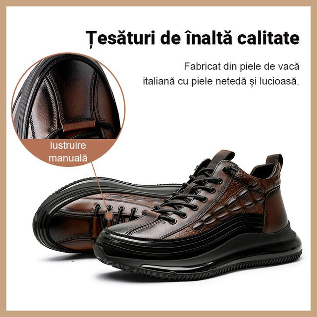 Italian Crocodile Pantofi casual pentru bărbați