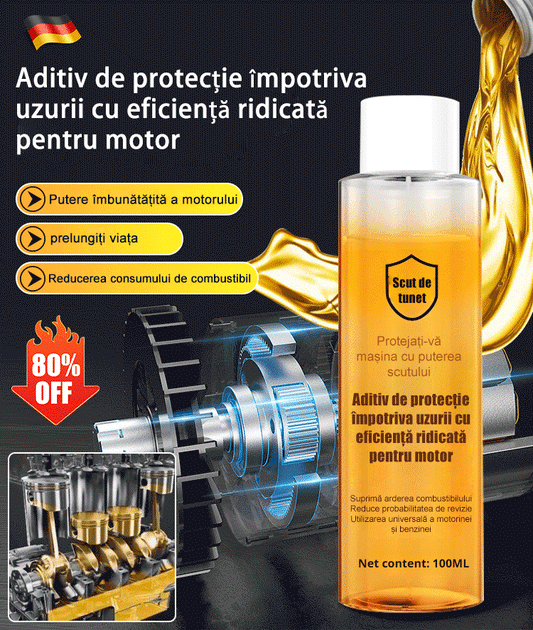 Aditiv de protecție împotriva uzurii cu eficiență ridicată pentru motor