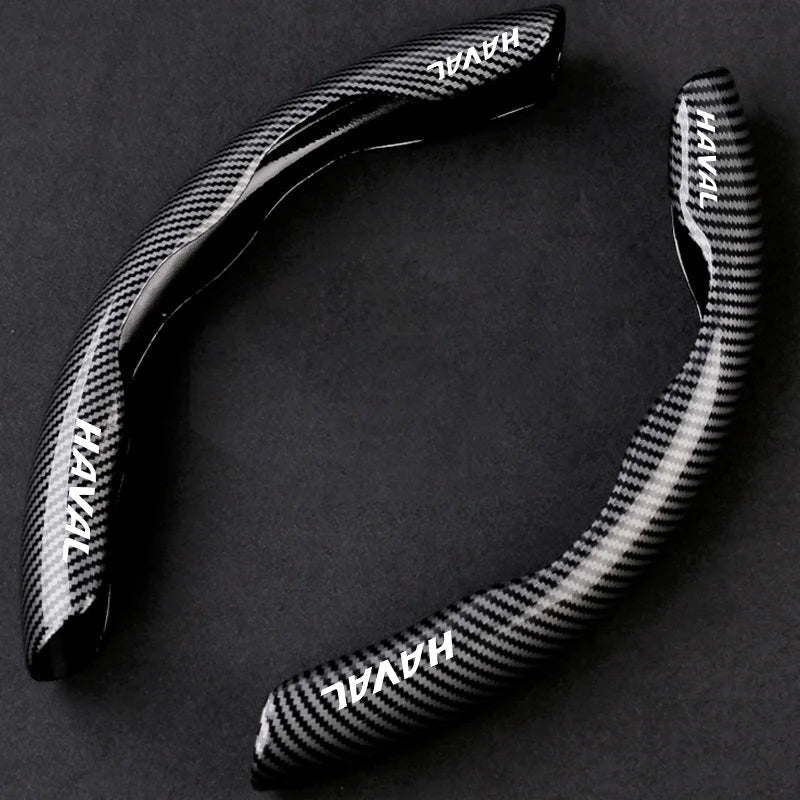 🔥Huse noi universale pentru volan din fibră de carbon (2 buc)❗Compatibile cu toate modelele