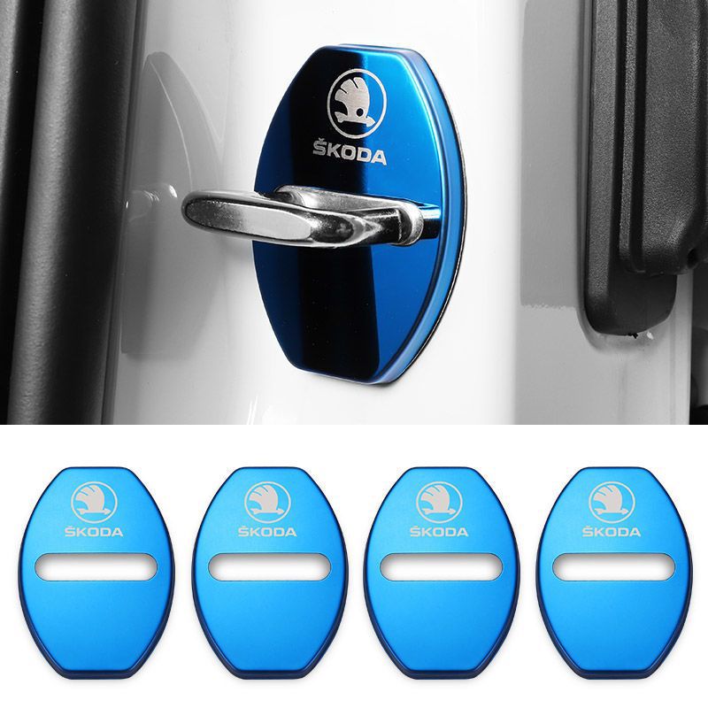 Promoție ✨50% reducere ✨Capac protector anticoroziv pentru încuietoarea ușii auto din oțel inoxidabil 🔥4 buc 🔥
