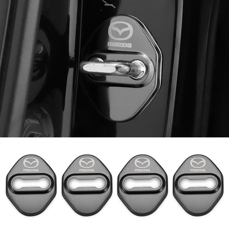 Promoție ✨50% reducere ✨Capac protector anticoroziv pentru încuietoarea ușii auto din oțel inoxidabil 🔥4 buc 🔥