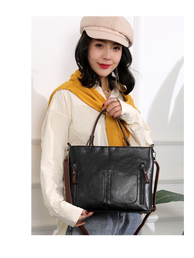 👜Geanta de umar din piele vintage de dama