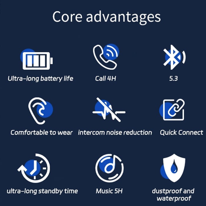 🎧🎅Reducere de Crăciun devreme - 66% REDUCERE🔥 Căști cu traducere Bluetooth fără fir HY-T26 Pro