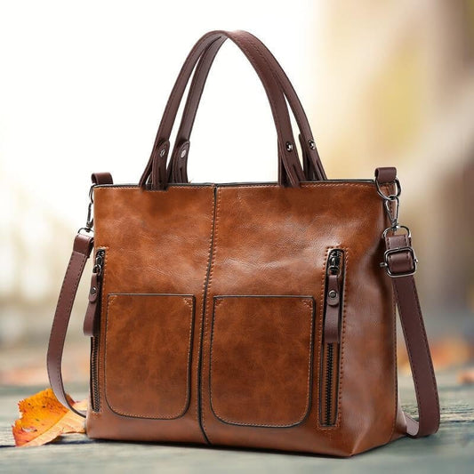 👜Geanta de umar din piele vintage de dama