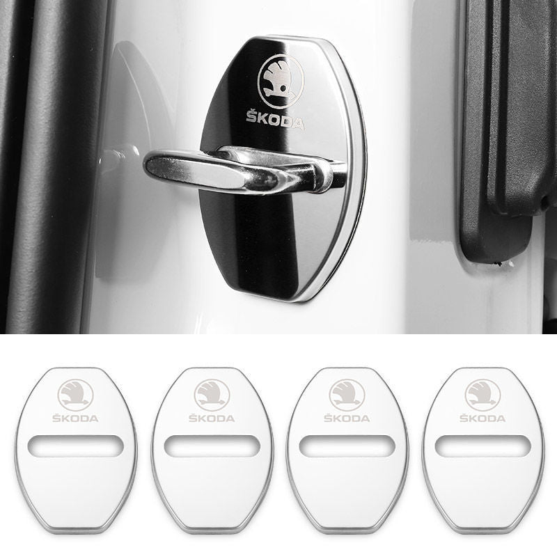 Promoție ✨50% reducere ✨Capac protector anticoroziv pentru încuietoarea ușii auto din oțel inoxidabil 🔥4 buc 🔥