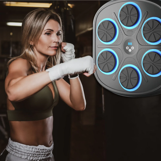 Megelin Music Boxing Machine cu mănuși de box