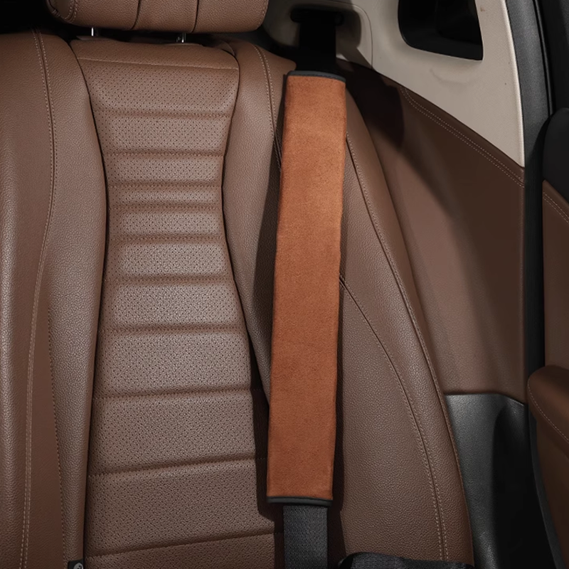 Husă centură de siguranță SilkLeather - protecție pentru gât și opțiune de logo