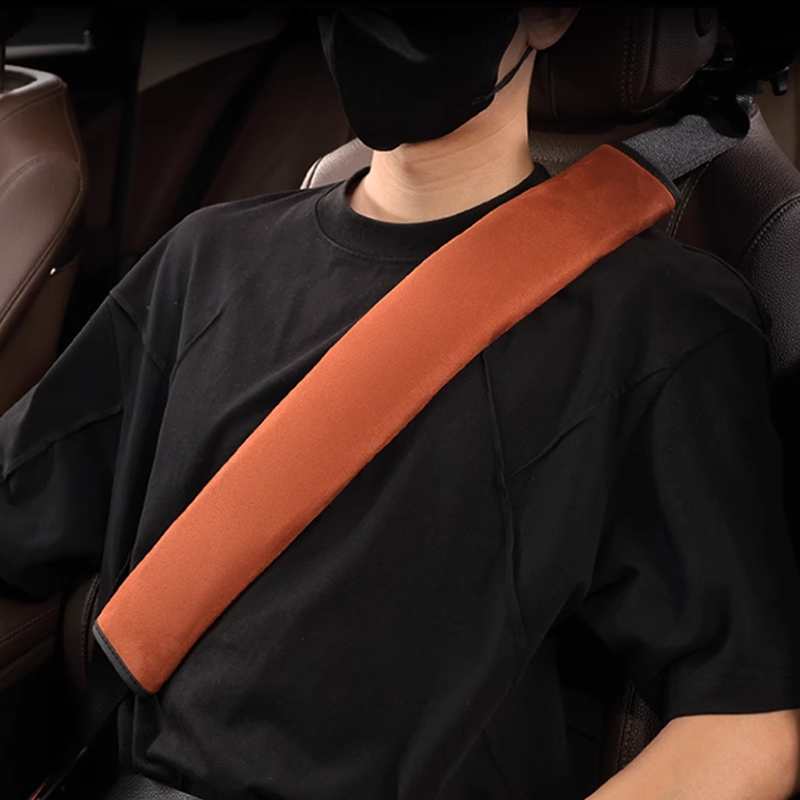 Husă centură de siguranță SilkLeather - protecție pentru gât și opțiune de logo