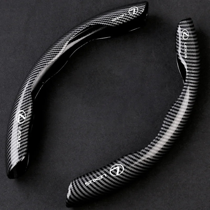 🔥Huse noi universale pentru volan din fibră de carbon (2 buc)❗Compatibile cu toate modelele